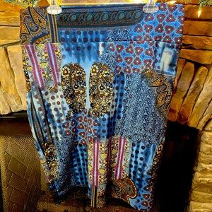 Blue XL Lularoe Cassie